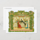 Victoriaans Sukkot Briefkaart (Voorkant / Achterkant)