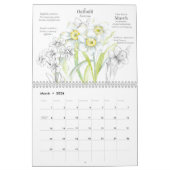 Victoriaans taal van bloemen kalender (Mar 2026)