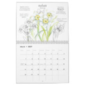 Victoriaans taal van bloemen kalender (Mar 2027)