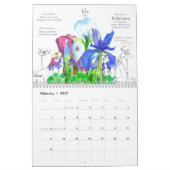 Victoriaans taal van bloemen kalender (Feb 2027)