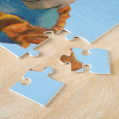 Victoriaans tabby cat legpuzzel (Zijkant)