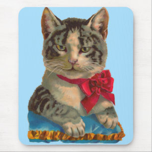 Victoriaans tabby cat muismat