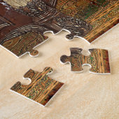 Victoriaans tablet legpuzzel (Zijkant)