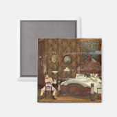 Victoriaans tablet magneet (Voorkant / Achterkant)