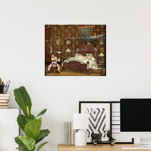 Victoriaans tablet poster (Thuiskantoor)