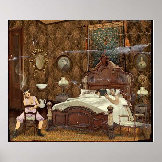 Victoriaans tablet poster (Voorkant)