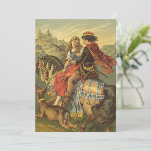  Victoriaans tapijt, broer en zuster (Staand voorkant)