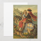 Victoriaans tapijt, broer en zuster (Voorkant / Achterkant)