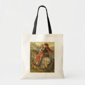 Victoriaans tapijt, broer en zuster Tote Bag (Voorkant)