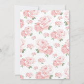  Victoriaans Tea Party Kaart (Achterkant)