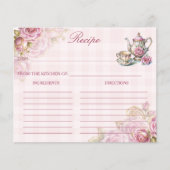 Victoriaans Tea Party vrijgezellenfeest Recept Kaa (Voorkant)