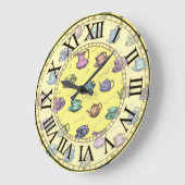 Victoriaans Tea Time Large Clock Grote Klok (Hoek)