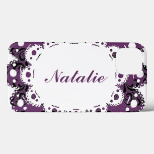 Victoriaans telefoon Natalie Elegant Damask Case-Mate iPhone Case