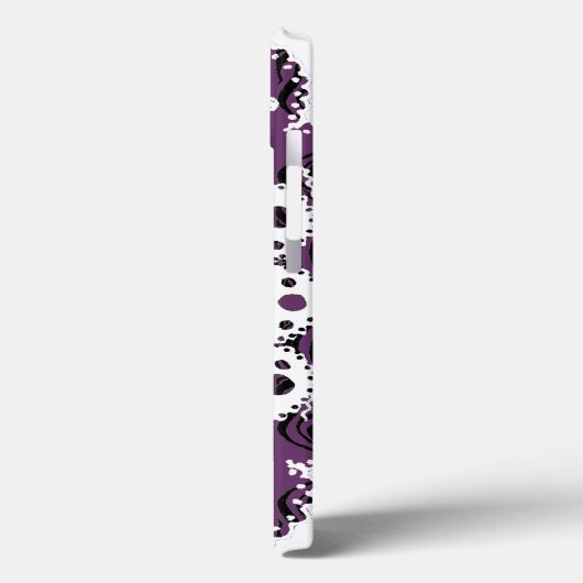 Victoriaans telefoon Natalie Elegant Damask Case-Mate iPhone Case (Achterkant / Links)