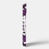 Victoriaans telefoon Natalie Elegant Damask Case-Mate iPhone Case (Achterkant / Rechts)