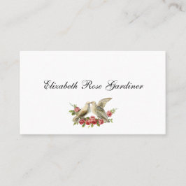 Victoriaans telefoonkaart visitekaartje