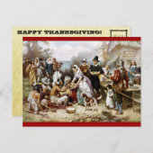 Victoriaans Thanksgiving Briefkaart (Voorkant / Achterkant)
