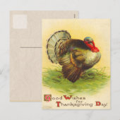 Victoriaans Thanksgiving Briefkaarten (Voorkant / Achterkant)
