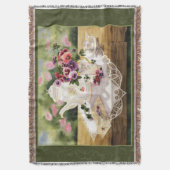 Victoriaans thee deken (Voorkant Verticaal)