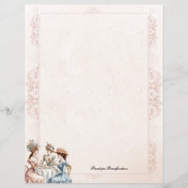  Victoriaans thee persoonlijk briefpapier
