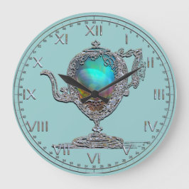 Victoriaans theepot grote klok