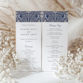 Victoriaans-thema bruiloft ceremonie programma Kaa