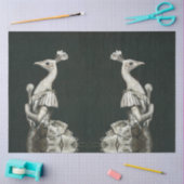 Victoriaans themapapier van Peacock Tissuepapier (Craft)