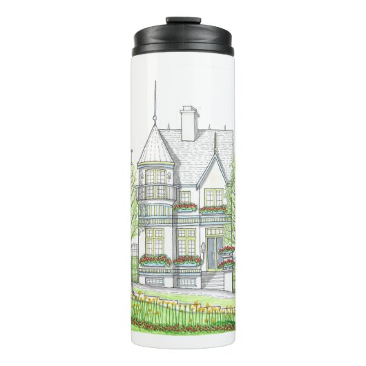 Victoriaans Thuis Thermische Mok (Voorkant)