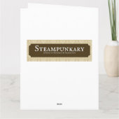 Victoriaans tienermeisje in roze grote Kaart (Achterkant)