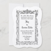 Victoriaans tijdperk 1860 duiven op bloemengrens b kaart (Voorkant)