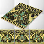 Victoriaans tijdperk 1870 Art Nouveau Frieze Patte Tegeltje<br><div class="desc">Dit is een digitaal verbeterde print van een antiek Art Nouveau of Art Deco friespatroon van Christopher Dresser. U kunt de achtergrondkleur aanpassen.</div>