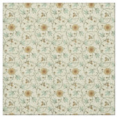 Victoriaans tijdperk 1875 Floral Pattern Stof (Swatch)