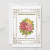  Victoriaans tijdperk 1877 Eenvoudig Lijst Kaart (Achterkant)