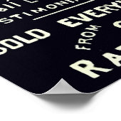 Victoriaans tijdperk 1894 Huidverzorging AD Poster (Hoek)