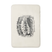 Victoriaans tijdperk 1894 walvisolie zeep en Badmat (Voorkant Verticaal)