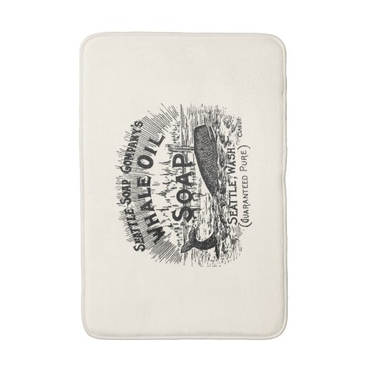  Victoriaans tijdperk 1894 walvisolie zeep en Badmat (Voorkant Verticaal)