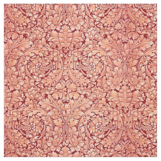  Victoriaans tijdperk Acanthus Pattern Stof (Close Up)