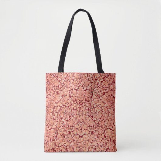  Victoriaans tijdperk Acanthus Pattern Tote Bag (Voorkant)
