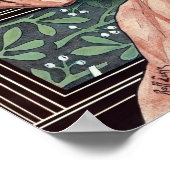 Victoriaans tijdperk Art Nouveau Elixir Advertenti Poster (Hoek)