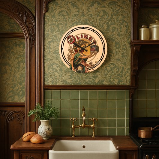 Victoriaans tijdperk Art Nouveau Franse koekjes AD Grote Klok