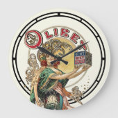 Victoriaans tijdperk Art Nouveau Franse koekjes AD Grote Klok (Voorkant)