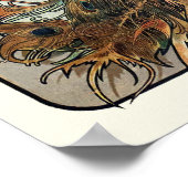 Victoriaans tijdperk Art Nouveau Franse koekjes AD Poster (Hoek)