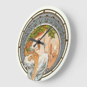 Victoriaans tijdperk Art Nouveau Sunset door Alfon Grote Klok (Hoek)