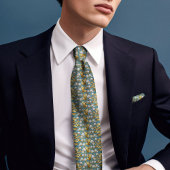 Victoriaans-tijdperk Bloemen Snowberry Mannen Stropdas