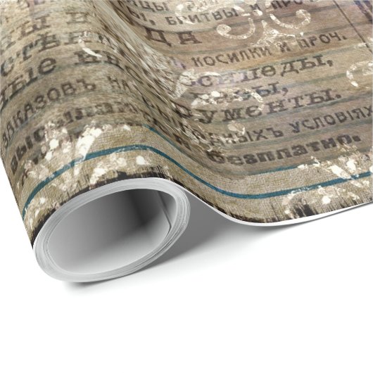 Victoriaans tijdperk cadeaupapier (Rol Hoek)