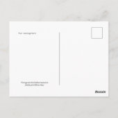  Victoriaans tijdperk Cakewalk Briefkaart (Achterkant)