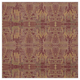 Victoriaans tijdperk Egyptische Revival Patroon Pr Stof
