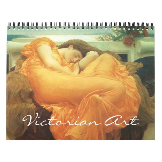  Victoriaans tijdperk en pre-Raphaelietkunst Kalender (Hoes)
