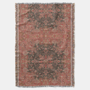 Victoriaans tijdperk Europese bladeren patroon pri Deken