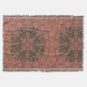 Victoriaans tijdperk Europese bladeren patroon pri Deken (Voorkant)